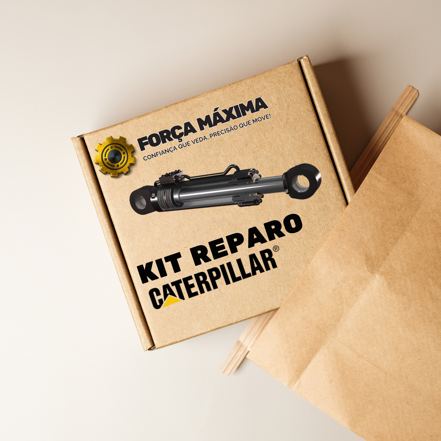 Arte do kit de reparo Caterpillar Forca Maxima